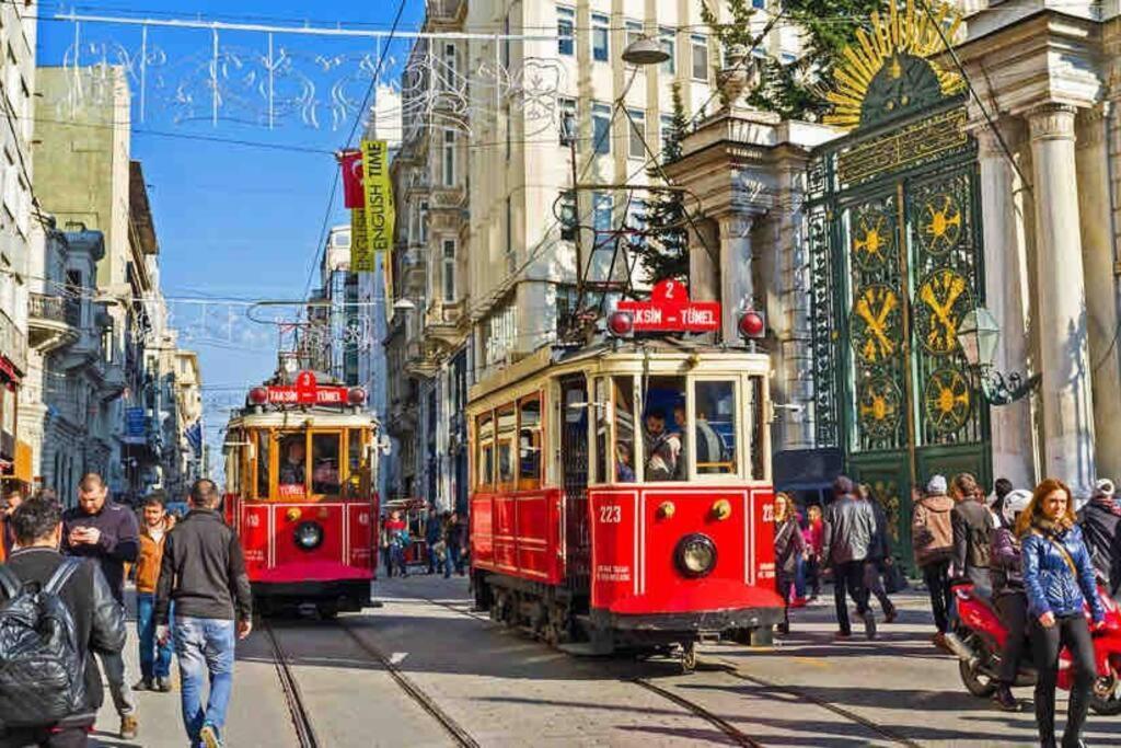 Apartmán Historical Comfy Flat In Beyoglu Tophane, Galata Istanbulská provincie Exteriér fotografie